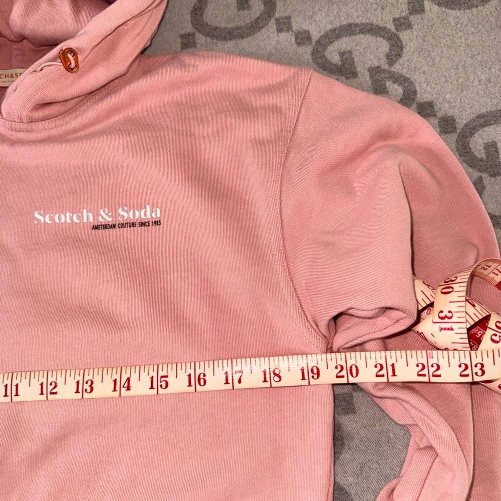 Scotch & Soda Dusty Pink Crewneck Hoodie - Picture 9 of 12